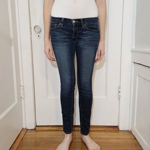 Lucky Brand Jeans 00 24 Lucky Brand Charlie Skinny Jeans Dark Wash Women's